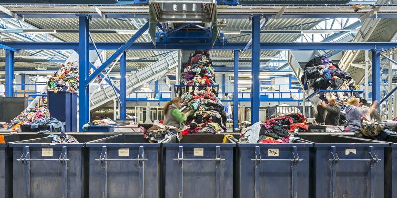 les déchets textiles